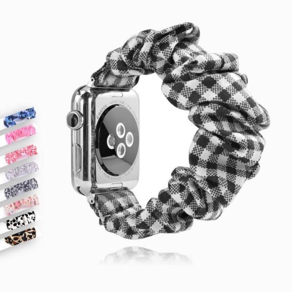 Scrunchie Elastic strap for A Series 7 6 5 bracelet wrist belt